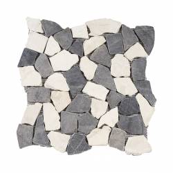 MAT INTER - Feuille 300x300 - Palladania marbre beige / gris